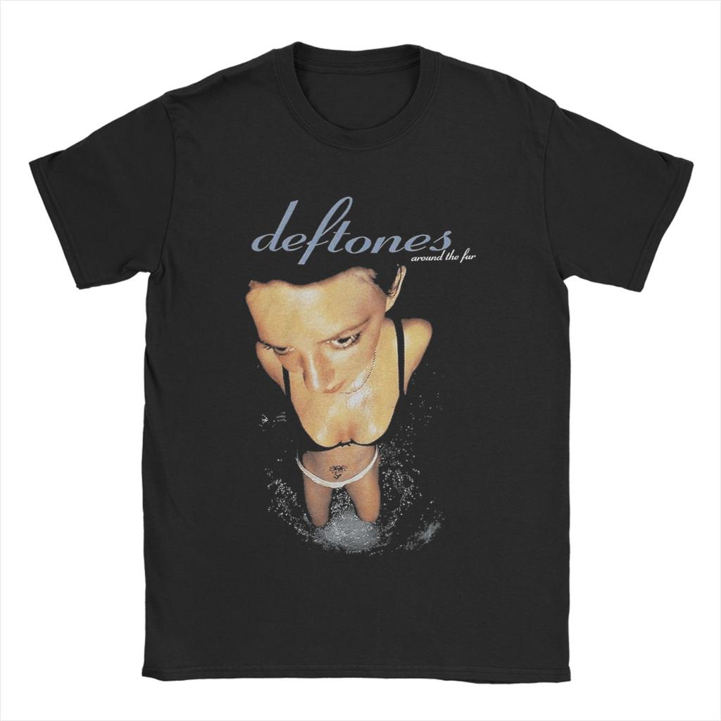 Pánská trička Deftones We Are Familia Vintage 100% bavlněné tričko s krátkým rukávem Trička s kulatým výstřihem Oblečení 4XL 5XL 6XL