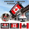 Trudeau Flag Double Stitched With Brass Grommets For Outdoor And Indoor Decoration Banner