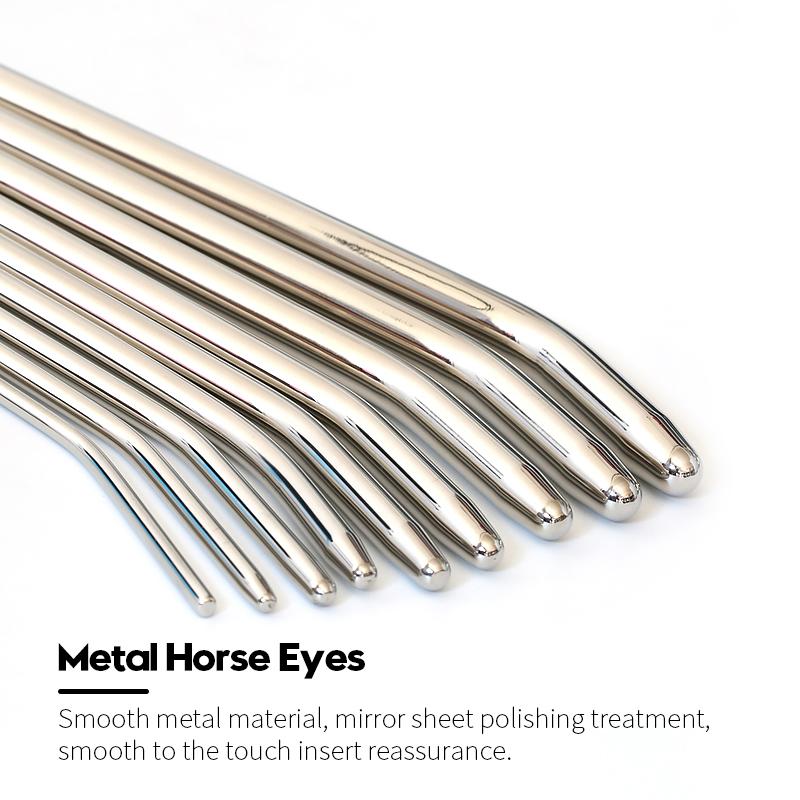 Runyu SM Metal Urethra Expander Husband Stainless Steel Penis Plug Men Urethral Blockage Masturbation Adult Alternative Sex Toys