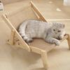 Sisal Cat Scratcher Bed For Indoor Cats Hammock for Scratching Pad Cat Chair Nartural Sisal Scratch Post Adjustable Removable