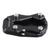 #558E Motorcycle Kickstand Extension Foot Side Stand Enlarge Plate Pad for CFMOTO 450MT 450 MT 2024 2025 Accessories,C (Black)