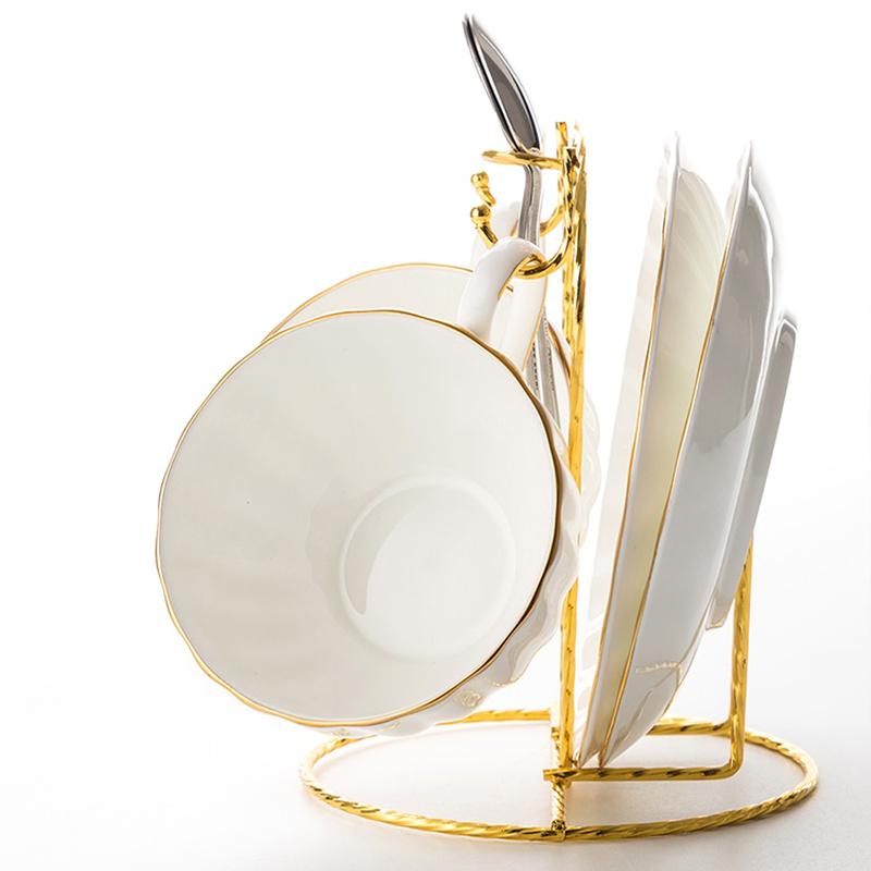 Tassenhalter in Herzform, Abtropfgestell für 2 Tassen, 2 Geschirr, rutschfester Teetassen-Organizer für den Haushalt, Tassenständer, Tassenständer für den Schrank