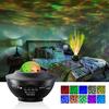 ZEAKOC Remote Control Aurora Star Projector, Planetarium for Home Use, 10 Lighting Modes, Music Playback, Voice Control, Adjustable Brightness, Volume