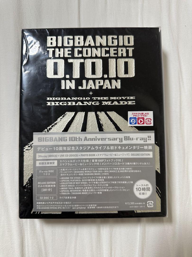 

[USED] BIGBANG10 0.TO.10 IN JAPAN Blu-ray First Press Limited Edition