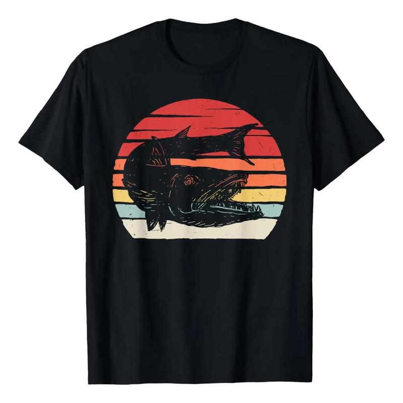 Camiseta Vintage Retro Barracuda Barracudas Fish S