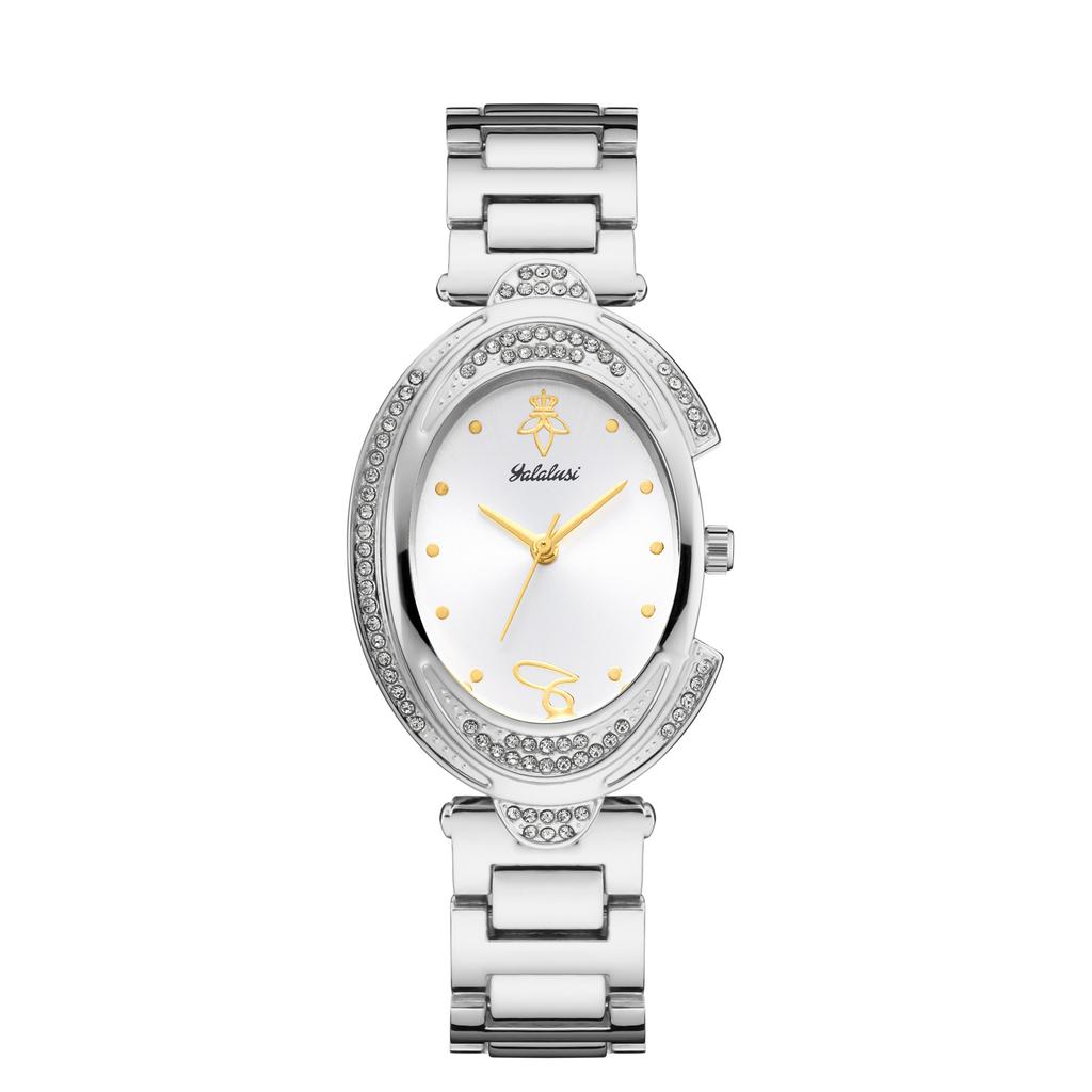 Vintage Leichter Luxus Damen Armbanduhr Runde Damen Armbanduhr Uhr Vintage Gold Einfach