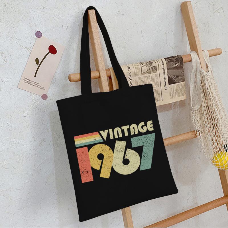 Year Birthday Birthday Print Commute To Work Portable Shoulder Bag Large Capacity Handbag
