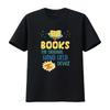 Books The Original Hand Held Device Librarian Read Teacher Short Sleeve T Shirt Vintage Washed Designer Clothes Unisex