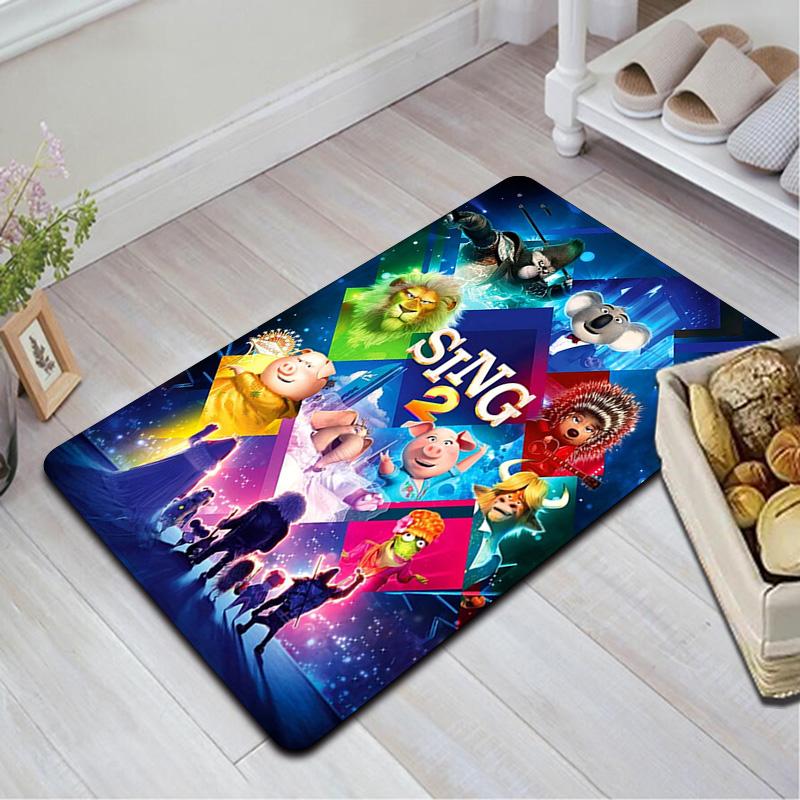 Sing Rug Floor Mat for Living Room or Bedroom Soft and Comfortable Carpet a Gift for Birthday and Holiday.SFF0917135