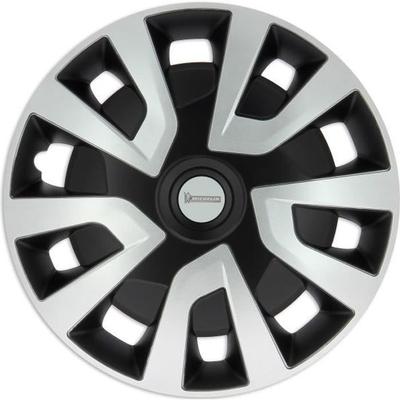 4 copricerchi 15 - - speciale veicoli commerciali e camper -NVS : pastiglia riflettente per visibilità notturna