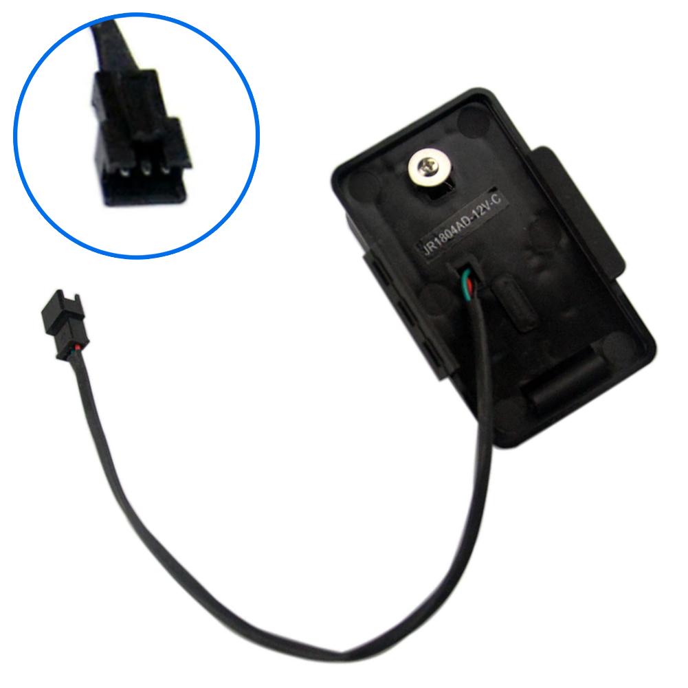 Electric Foot Switch Black white Socket Car JR1804AD-12V-C Principle Electric Foot Switch For Children Plastic