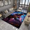 Mighty Dinosaur Printing Large-area Carpet Suitable for Living Room and Bedroom Mats Anti Slip Wear-resistant Soft Rug Beautiful