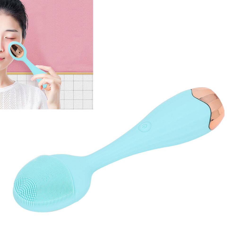 Facial Cleansing Brush Multifunctional Portable Electric Silicone Face Scrubber for   Cleansing Massaging