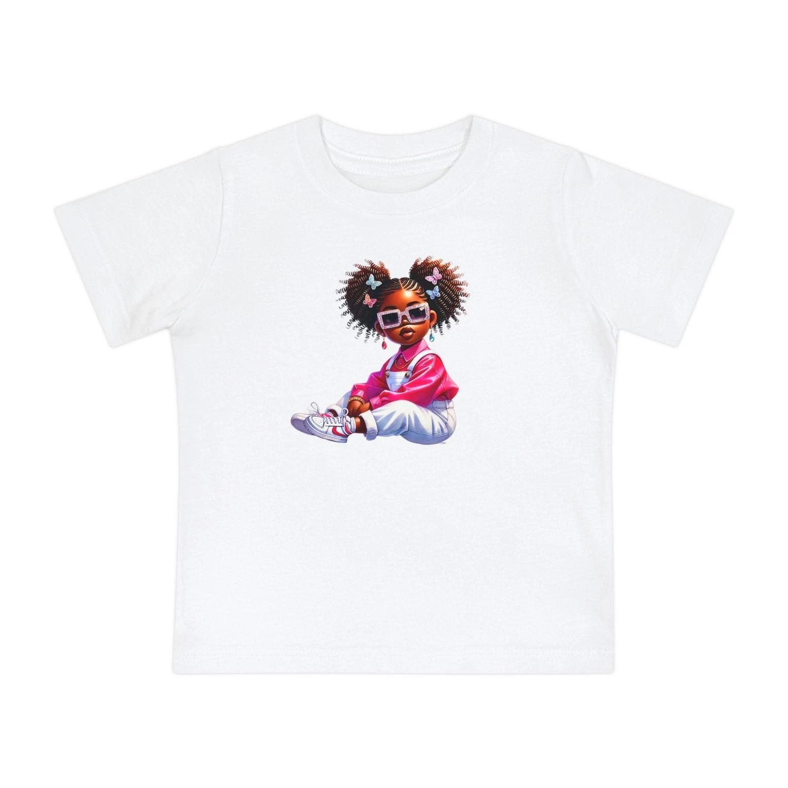 

Cute Character Baby Tee, Trendy Baby Clothes, Toddler Gift, Short Sleeve T-Shirt 3XL