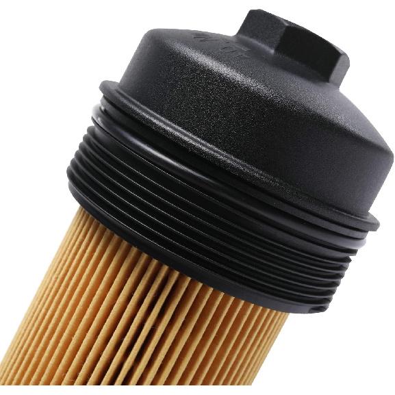 IFJF EC781 Oil Filter Cap And FL2016 Oil Filter Replacement For 2003-2007 6.0L 2008-2010 6.4L Powerstroke F250 F350 F450 F550 Super Duty 2003-2005