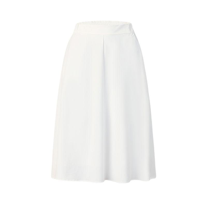 

FILA Golf Series Loose Solid Color Woven Casual Long Skirt Women skirts A11W625322F-WT M