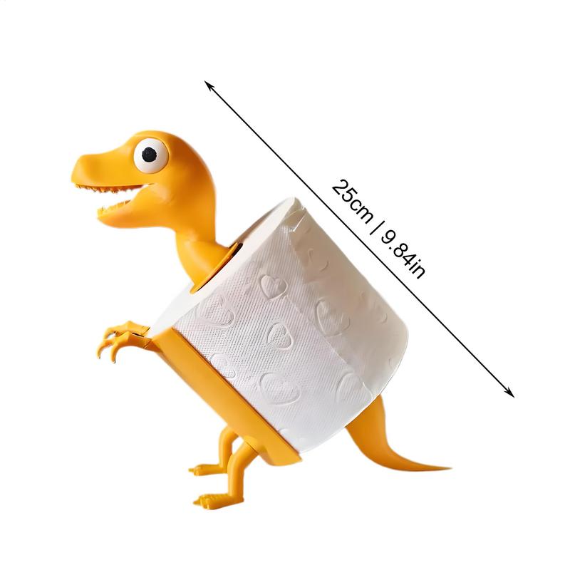 Dinosaur toilet paper holder 3D printed Tissue Roll Shelf paper towel storage rack Roll paper organizer for bathroom decoration
