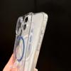 For iPhone 16 Case Compatible with MagSafe Protective TPU+PC Phone Cover