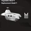 1pcs Vegetable Slicer With Basket UltraSharp V Blade Multifunctional Fruit Potato Carrot Cutter Slicer for Kitchen Gadget