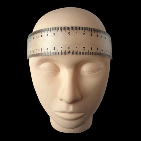 Microblading Measure Semi Permanent Stencil Makeup Eyebrow Tattoo Guide Ruler