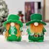 St Patrick Day Accessories Rudolph Doll Irish Festival Clover Gnome Faceless Doll Home Party Decor Saint Patrick Ornaments Gifts