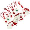Christmas Advent Calendar Bags 31 Days Hanging Countdown Felt Gift Pockets for Party Festival Decoration