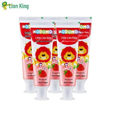 Lion Baby Toothpaste with Natural Xylitol, Strawberry Flavor