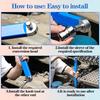 Compact Offset Extension Wrench 4 Adapter Dual Purpose Impact Socket Ratchet For Automotive Narrow-slit Disassembling Hand Tool