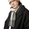 Fashion Classic Men Scarf Autumn Winter Trendy Brand Casual Versatile Thick Warm Muffler Male Chic Business Thermal Wrap Gent