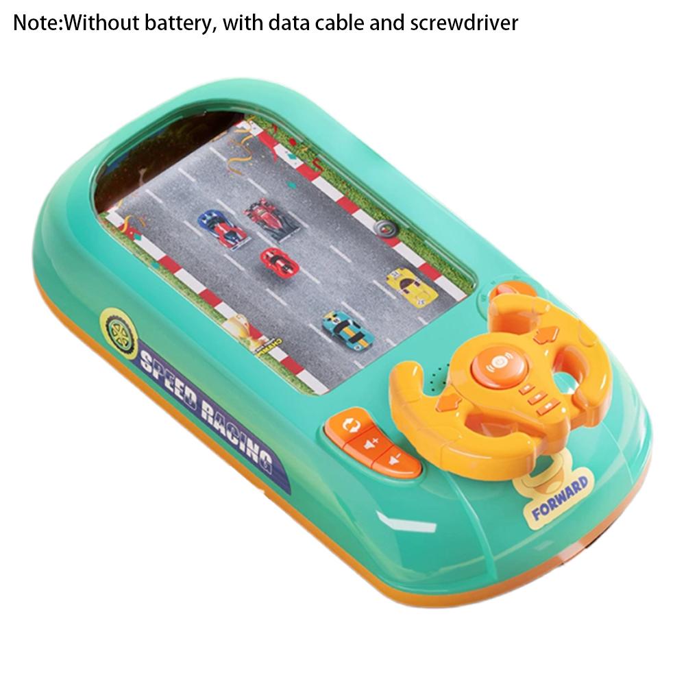Children s Steering Wheel Driving Toys Dodge Vehicle Electronic Simulation Racing Adventure Game Console Kid Toys Cool Gifts