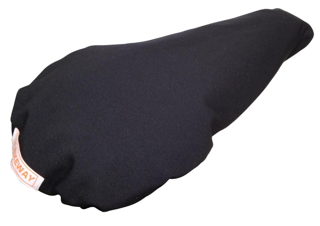 Saddle cover to prevent trousers from rubbing DOUBORT Black (S)