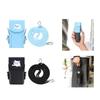 PU Leather Protective Case for Pocket 3 Camera Protections Cover Secure Lanyard Included