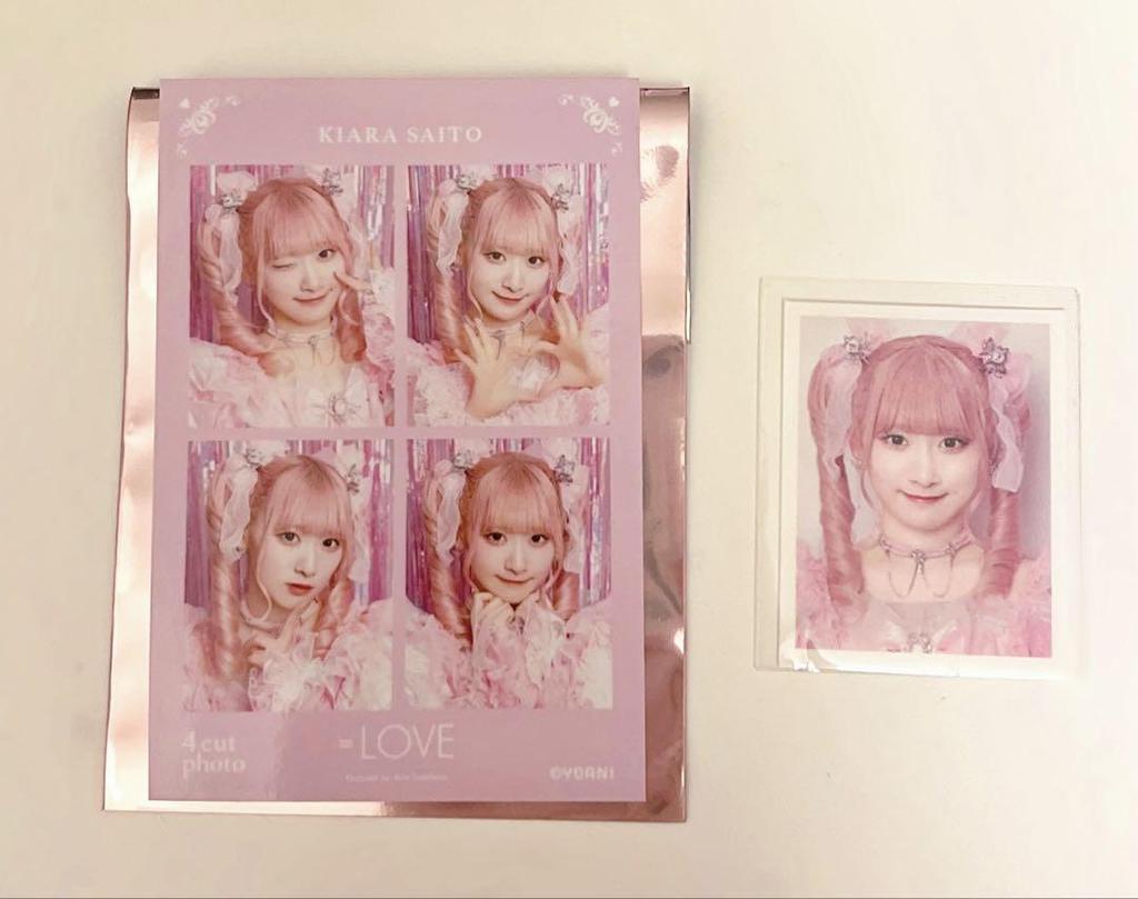 [USED] =LOVE Saito Kirara 4-cut ID photo card