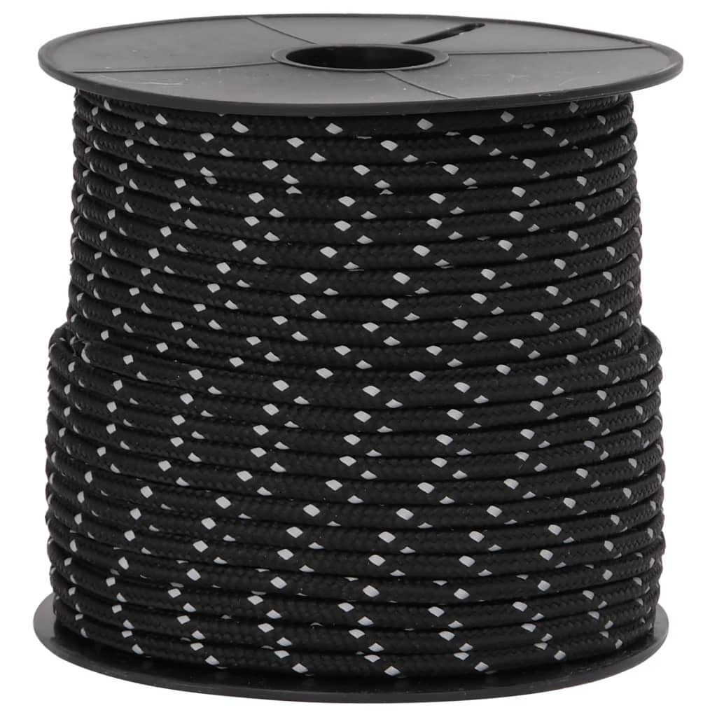 Reflective Tent Guy Lines with Rope Tensioners 50 M 4 Mm