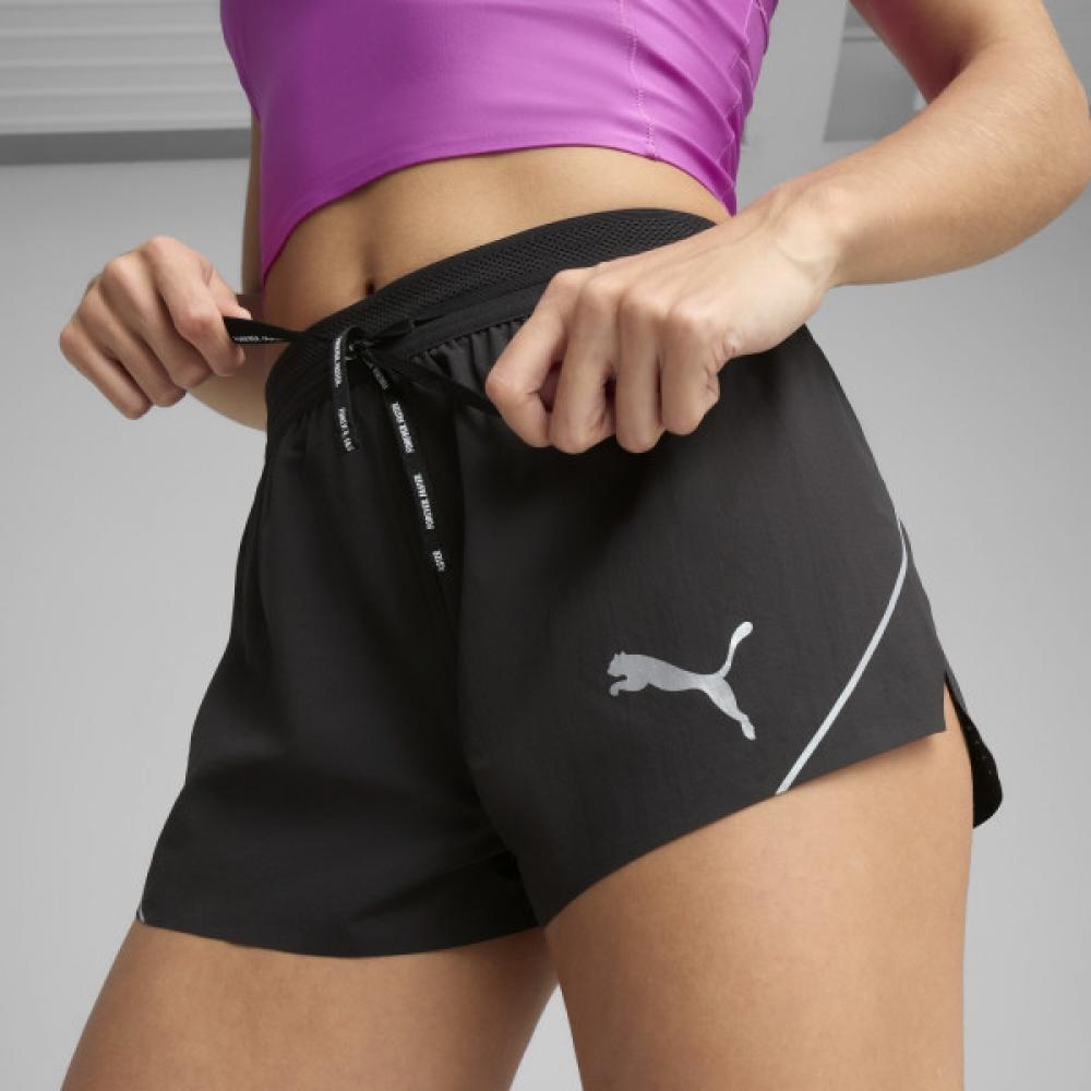 Puma Women S Race Day Ultraweave 3 Inch Split ShortS
