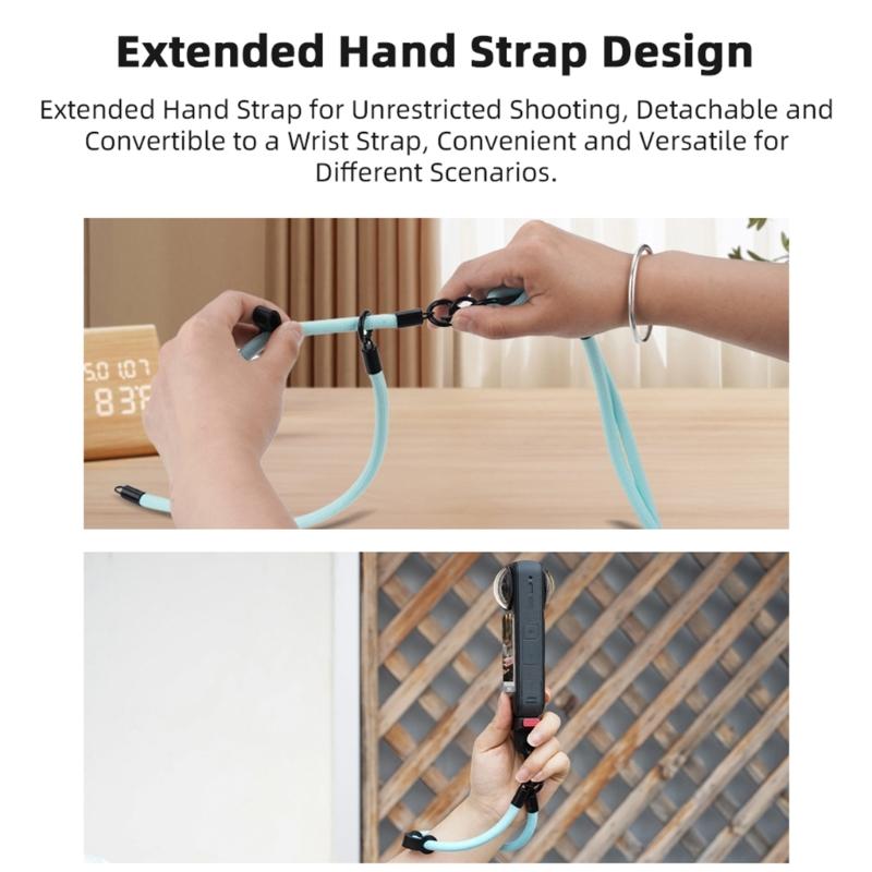 Quick Detach Camera Mounting Straps Adjustable 42.5-80cm for Action4/5/X5 Shootings And Daily Carry