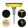 2inch 50mm Sanding Pad Polishing Buffer Pad Backer Plate High Speed Sander Disc with 3mm Shank for Polishing