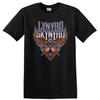 Lynyrd Skynyrd Eagle Design Guitar Artwork T Shirt Vintage Rock Music Tee