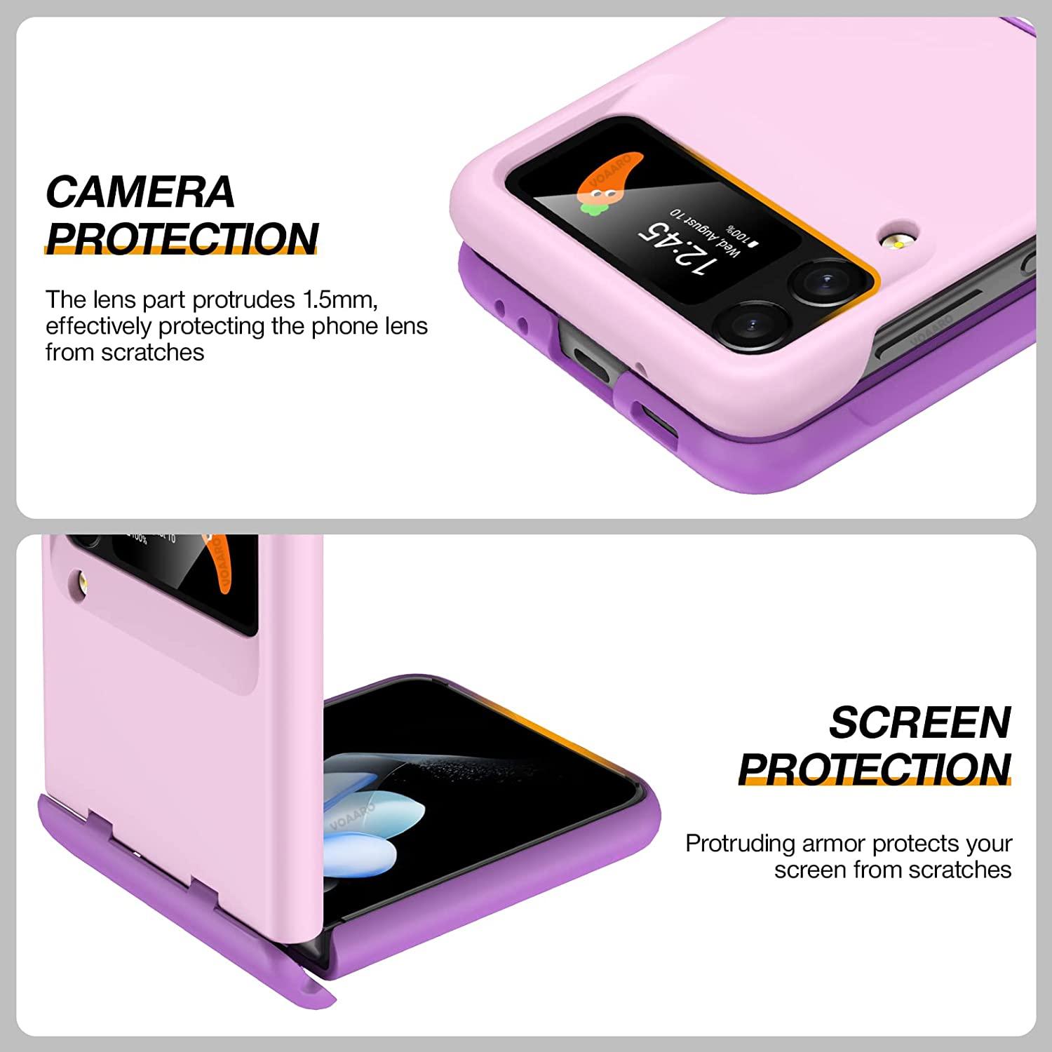 

Чехол для Samsung Galaxy Z Flip 4 5g с шарниром, полная защитная крышка для Samsung Z Flip 4, защитный силиконовый чехол «все включено»