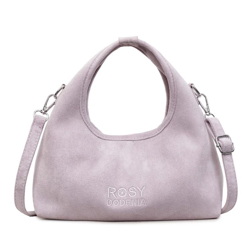 

Fashionable Casual Vintage Tote Bag, Single Shoulder Crossbody Bag, Business Bag фіолетовий