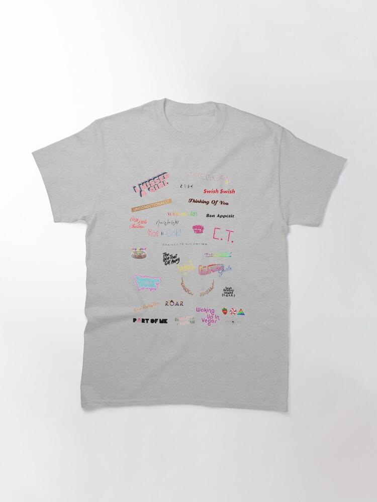 Katy Perry Katy Perry Discography (2008 - 2020) Classic T-Shirt