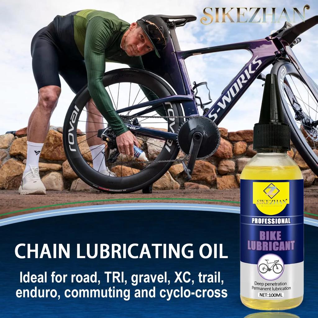 Bicycle Chain Lubricant Oil – Professional Bike Chain Lube, Anti-Rust Waterproof Oil for MTB and Road Bikes Bicycle Tools