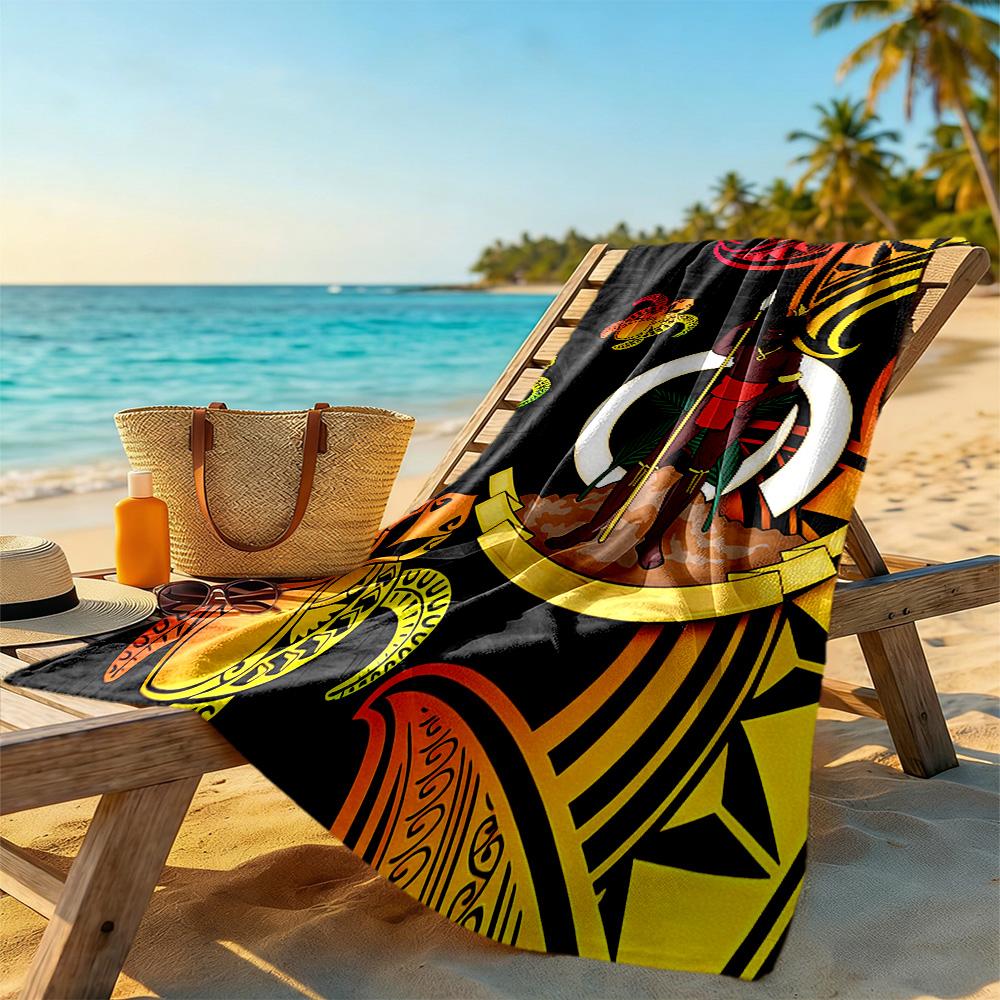 Australian Aboriginal Style Beach Towel High Absorbency & Quick-Dry Comfortable Lightweight
