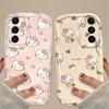 Cartoon Hello Kitty Case for Samsung Galaxy A16 A06 A55 A35 A25 A15 A05 A05S A54 A34 A24 A14 A73 A53 A33 A23 A13 A52 A32 A22