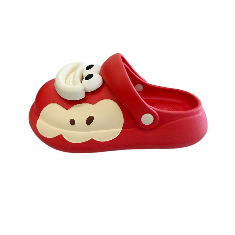 Nyári rajzfilm aranyos felhő lyukacsos cipő otthon lány táska fejviselet sokoldalú csúszásmentes hűs papucs