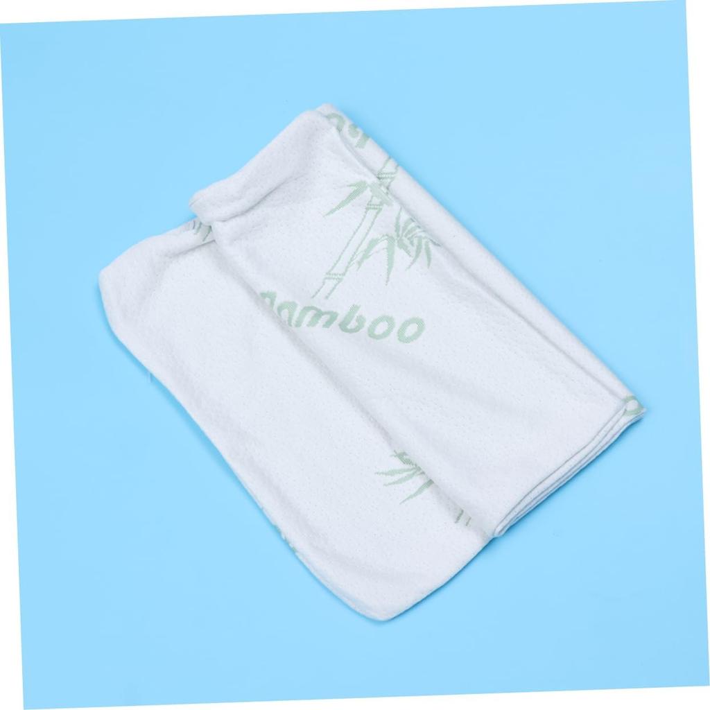 Artibetter Pillow Case White Sleepers Pillows Cover Latex Pillow Cover Neck Contour Pillowcase Memory Foam Pillows Cover Latex Foam Pillow Pillows