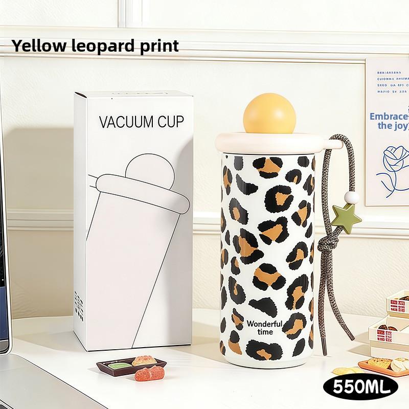 Mini Insulated Cup - Gift Water Cup for Girls with High Appearance Standards - Large Capacity, Portable with Handle Water Bottle