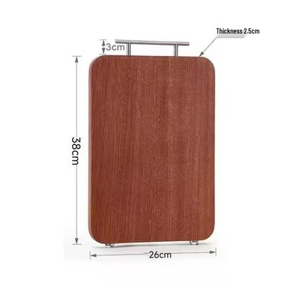 Solid Wenge Wood Double-Sided Cutting Board