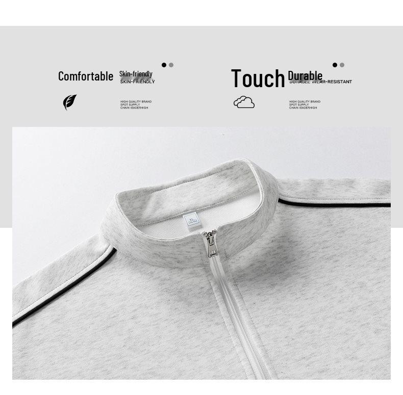 2026 Men's Trendy Half-Zip Casual Short-Sleeve T-Shirt