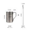 Outdoor 304 Stainless Steel Beer Cup,Creative Water Cups,Intage Vintage Creative Coffee Cup,Camping Picnic Portable Wine Glass